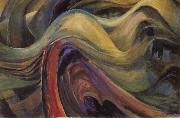 Emily Carr Abstract Tree Forms oil painting artist